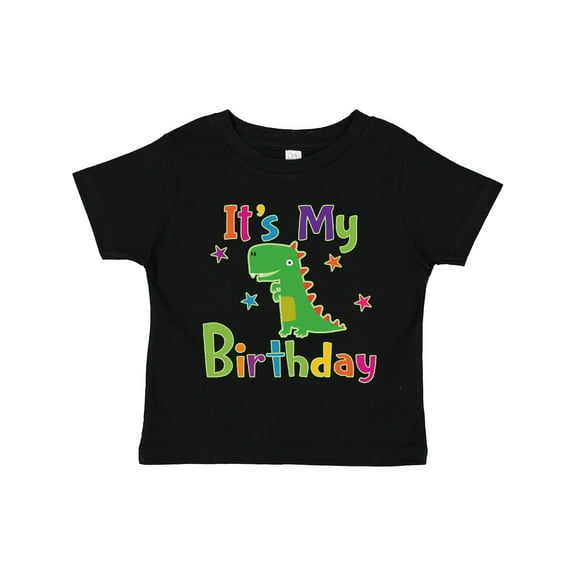 Inktastic Dinosaur Birthday Party Boys or Girls Toddler T-Shirt