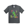 thumbnail image 1 of Inktastic Dinosaur Birthday Party Youth T-Shirt, 1 of 5