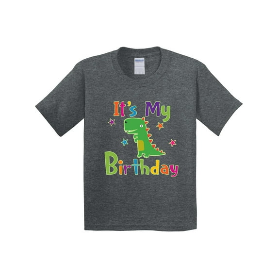 Inktastic Dinosaur Birthday Party Youth T-Shirt