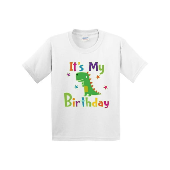 Inktastic Dinosaur Birthday Party Youth T-Shirt