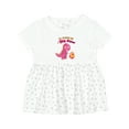 thumbnail image 1 of Inktastic Dinosaur Future Big Sister Girls Baby Dress, 1 of 5