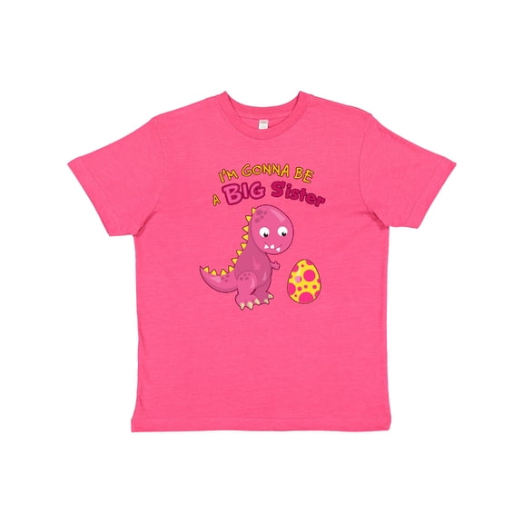 Inktastic Dinosaur Future Big Sister Youth T-Shirt