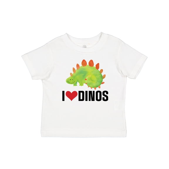 Inktastic Dinosaur I Love Dinos Boys or Girls Baby T-Shirt