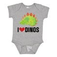 thumbnail image 1 of Inktastic Dinosaur I Love Dinos Prehistoric Jurassic Animal Boys or Girls Baby Bodysuit, 1 of 5