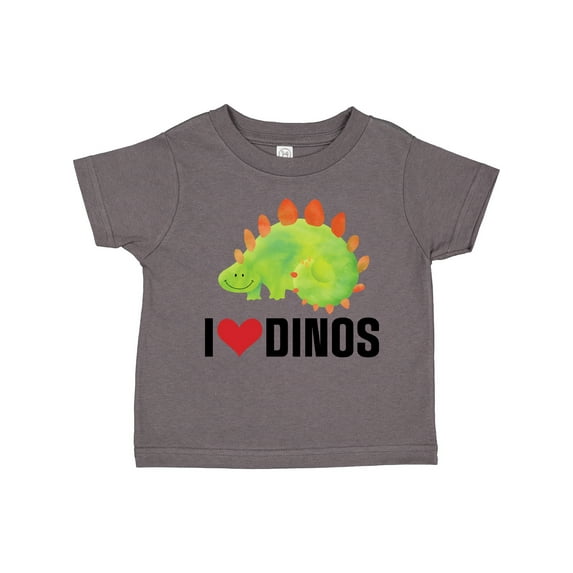 Inktastic Dinosaur I Love Dinos Prehistoric Jurassic Animal Boys or Girls Toddler T-Shirt
