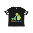 thumbnail image 1 of Inktastic Dinosaur Little Brother Green Boys Toddler T-Shirt, 1 of 5