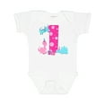 thumbnail image 1 of Inktastic Dinosaur Party-first Birthday Girls Baby Bodysuit, 1 of 5