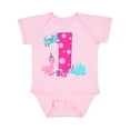 thumbnail image 1 of Inktastic Dinosaur Party-first Birthday Girls Baby Bodysuit, 1 of 5