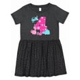 thumbnail image 1 of Inktastic Dinosaur Party-fourth Birthday Girls Toddler Dress, 1 of 5