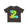 thumbnail image 1 of Inktastic Dinosaur Party-second Birthday Boys or Girls Toddler T-Shirt, 1 of 5