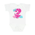 thumbnail image 1 of Inktastic Dinosaur Party-second Birthday Girls Baby Bodysuit, 1 of 5