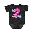 thumbnail image 1 of Inktastic Dinosaur Party-second Birthday Girls Baby Bodysuit, 1 of 5