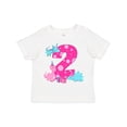 thumbnail image 1 of Inktastic Dinosaur Party-second Birthday Girls Toddler T-Shirt, 1 of 5