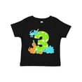 thumbnail image 1 of Inktastic Dinosaur Party-third Birthday Boys or Girls Toddler T-Shirt, 1 of 5