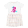 thumbnail image 1 of Inktastic Dinosaur Party-third Birthday Girls Toddler Dress, 1 of 5