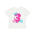 thumbnail image 1 of Inktastic Dinosaur Party-third Birthday Girls Toddler T-Shirt, 1 of 5