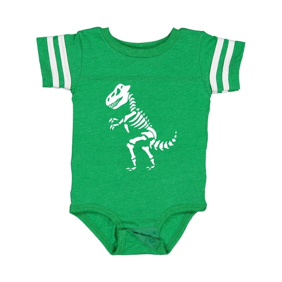 Inktastic Dinosaur Skeleton Bones Funny Dino Boys or Girls Baby Bodysuit
