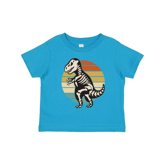 Inktastic Dinosaur Skeleton Halloween Boys or Girls Toddler T-Shirt