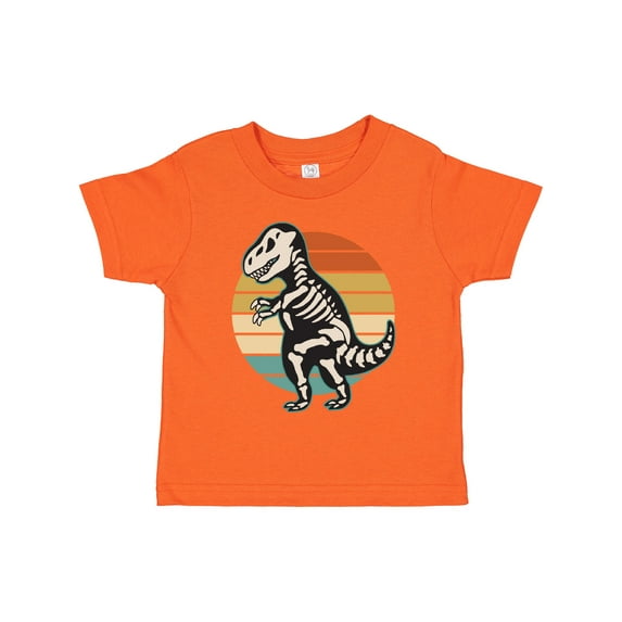 Inktastic Dinosaur Skeleton Halloween Boys or Girls Toddler T-Shirt