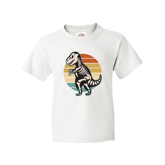Inktastic Dinosaur Skeleton Halloween Youth T-Shirt