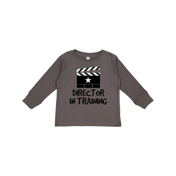 Inktastic Director In Training Boys or Girls Long Sleeve Toddler T-Shirt