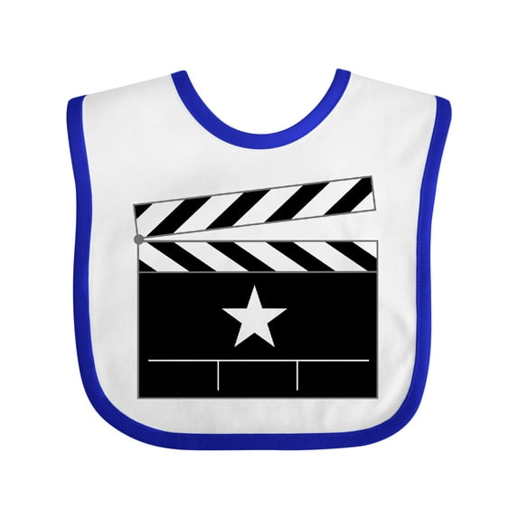 Inktastic Director Movie Clapboard Boys or Girls Baby Bib
