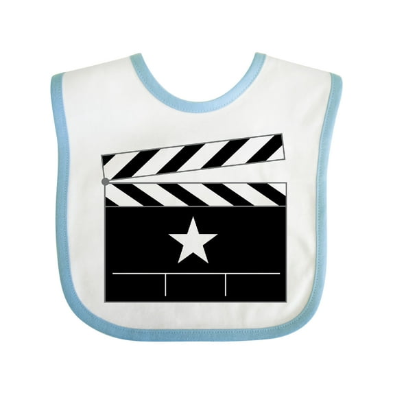 Inktastic Director Movie Clapboard Boys or Girls Baby Bib