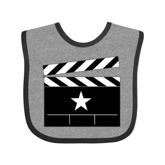 Inktastic Director Movie Clapboard Boys or Girls Baby Bib