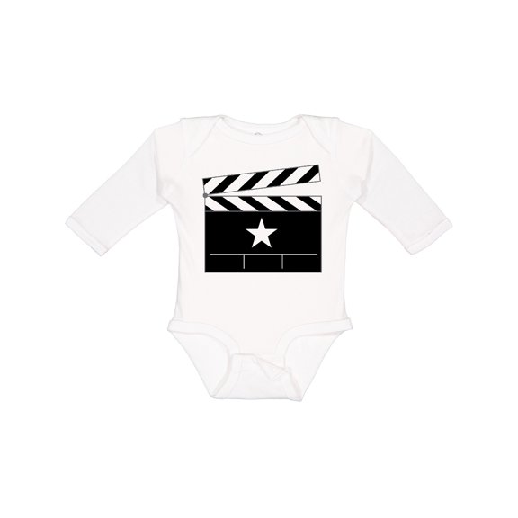 Inktastic Director Movie Clapboard Boys or Girls Long Sleeve Baby Bodysuit