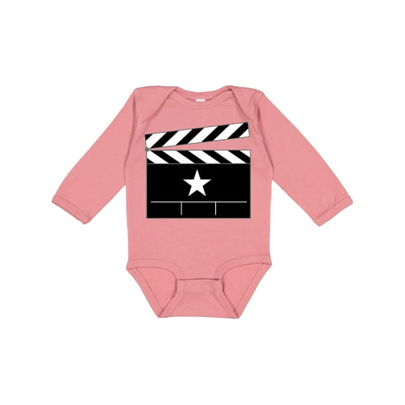 Inktastic Director Movie Clapboard Boys or Girls Long Sleeve Baby Bodysuit