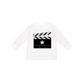 thumbnail image 1 of Inktastic Director Movie Clapboard Boys or Girls Long Sleeve Toddler T-Shirt, 1 of 5