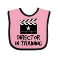 thumbnail image 1 of Inktastic Director in Training Boys or Girls Baby Bib, 1 of 4