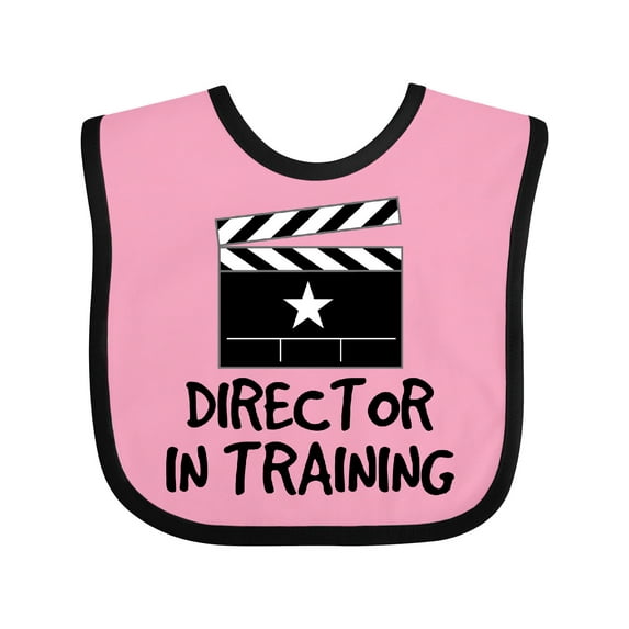 Inktastic Director in Training Boys or Girls Baby Bib