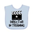 thumbnail image 1 of Inktastic Director in Training Boys or Girls Baby Bib, 1 of 4