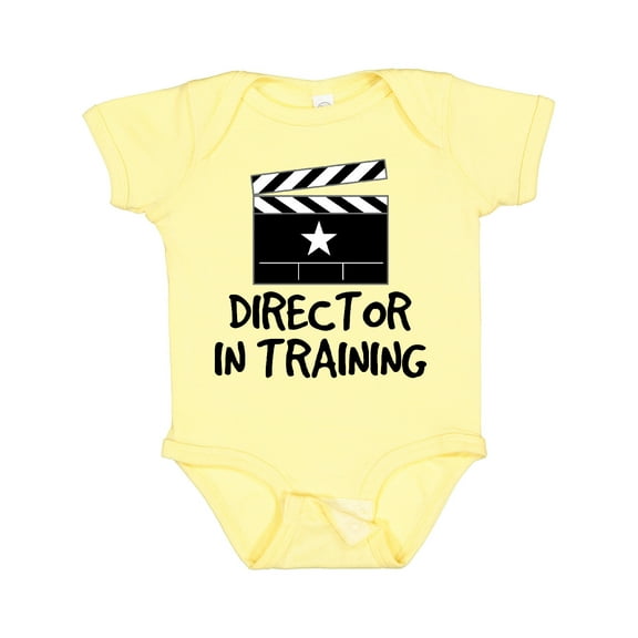 Inktastic Director in Training Boys or Girls Baby Bodysuit