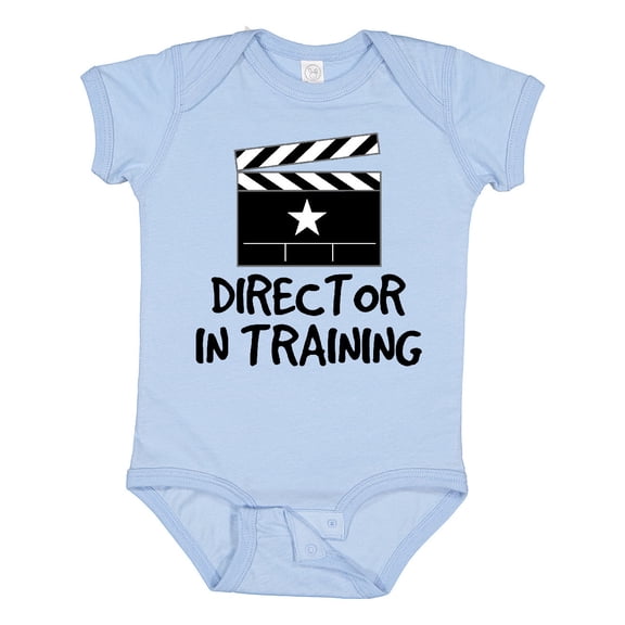 Inktastic Director in Training Boys or Girls Baby Bodysuit