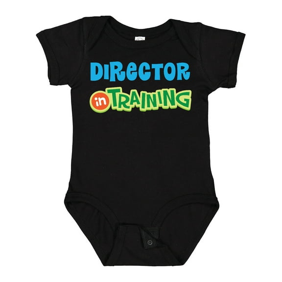Inktastic Director in Training Boys or Girls Baby Bodysuit