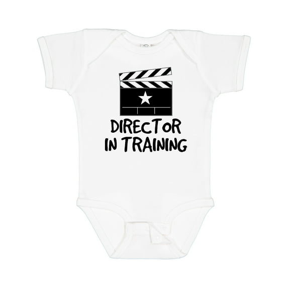 Inktastic Director in Training Boys or Girls Baby Bodysuit