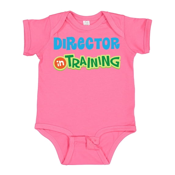 Inktastic Director in Training Boys or Girls Baby Bodysuit