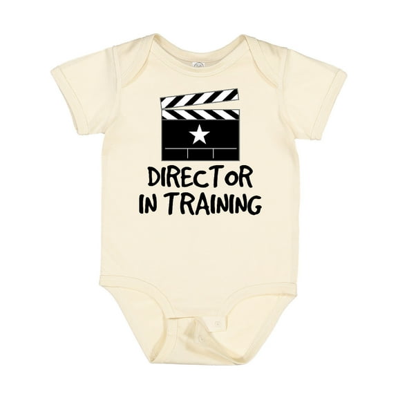 Inktastic Director in Training Boys or Girls Baby Bodysuit