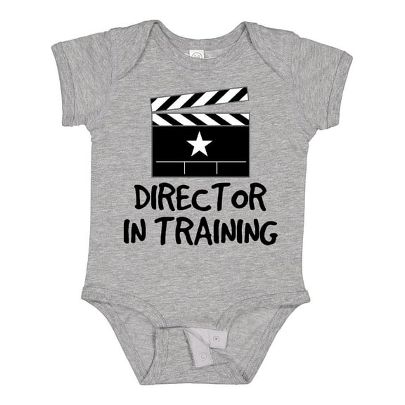 Inktastic Director in Training Boys or Girls Baby Bodysuit