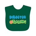 thumbnail image 1 of Inktastic Director in training Boys or Girls Baby Bib, 1 of 4