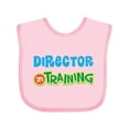 thumbnail image 1 of Inktastic Director in training Boys or Girls Baby Bib, 1 of 4