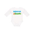 thumbnail image 1 of Inktastic Director in training Boys or Girls Long Sleeve Baby Bodysuit, 1 of 5