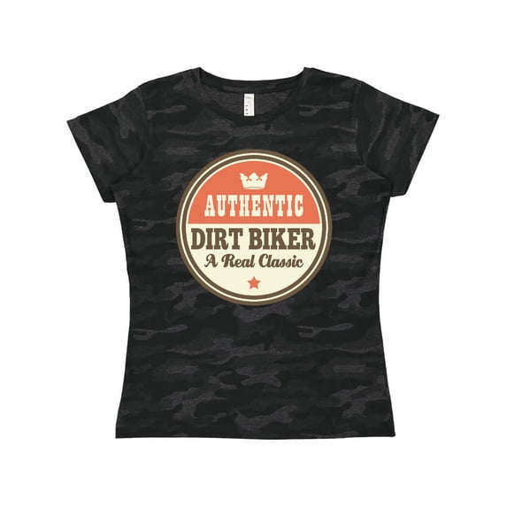 Inktastic Dirt Biker Vintage Classic Women's T-Shirt