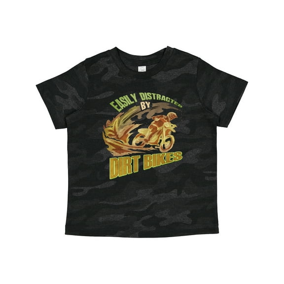 Inktastic Dirt Biking Boys or Girls Toddler T-Shirt