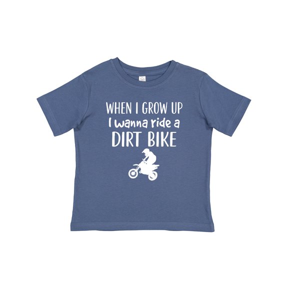 Inktastic Dirt Biking Motocross Future Dirt Biker Boys or Girls Baby T-Shirt