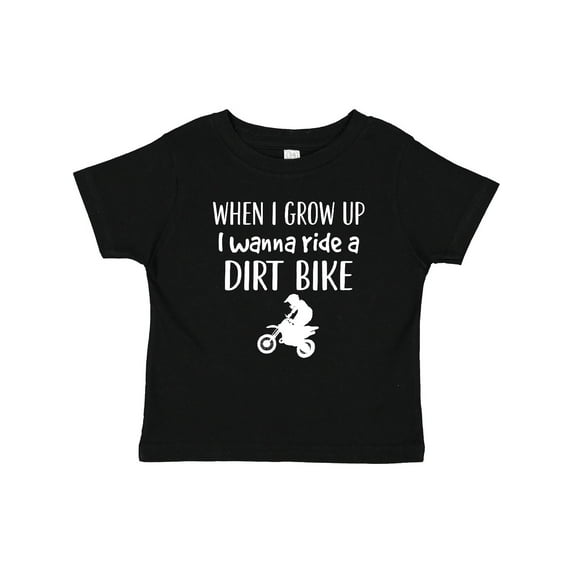 Inktastic Dirt Biking Motocross Future Dirt Biker Boys or Girls Baby T-Shirt