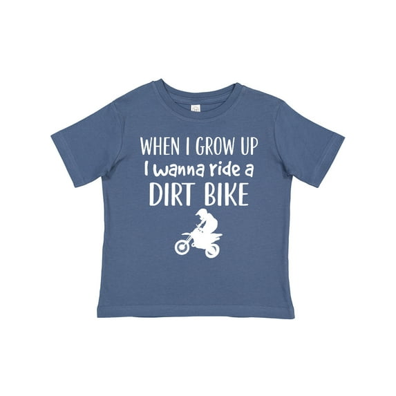 Inktastic Dirt Biking Motocross Future Dirt Biker Boys or Girls Toddler T-Shirt