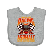 Inktastic Dirt Biking Motocross Racing Boys Baby Bib